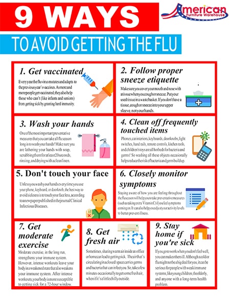 9 Ways to Avoid Getting the Flu