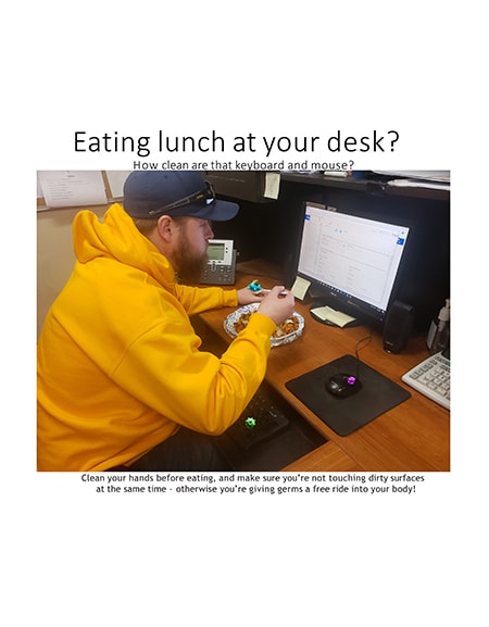 Eating At Your Desk?